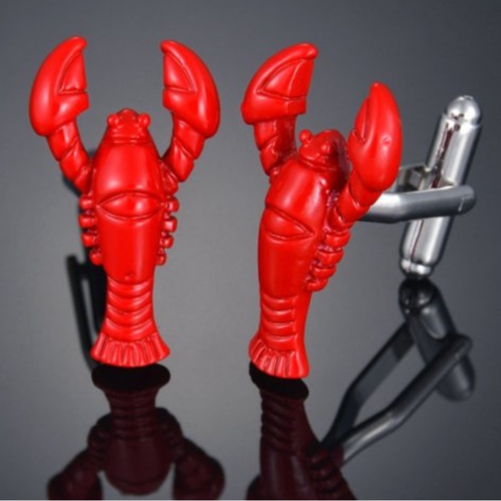 🦞 Lobster Cufflinks